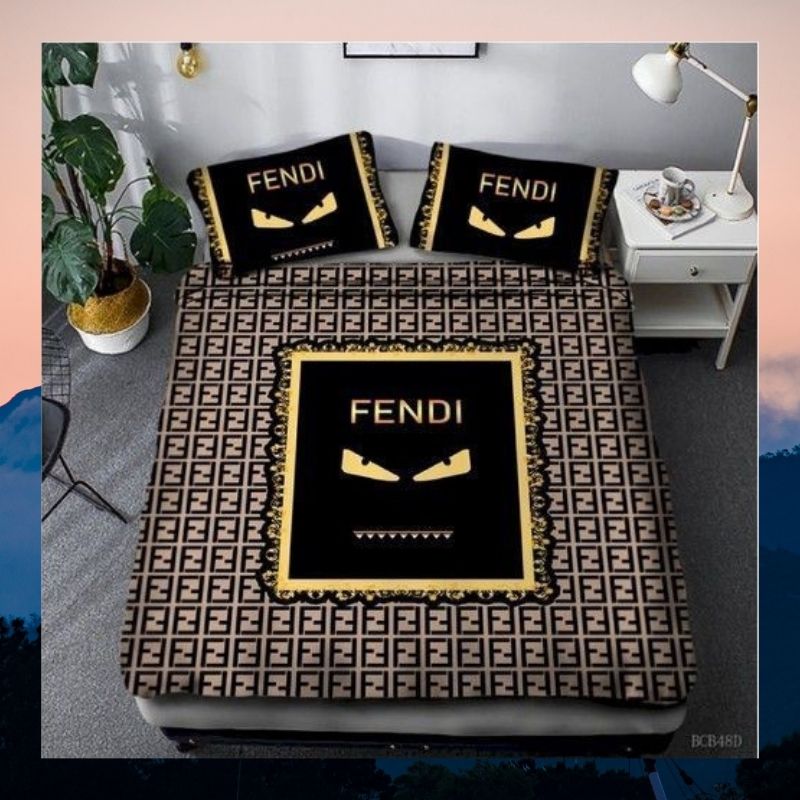 Fendi cover bedding set 3 Fendi cover bedding set 2