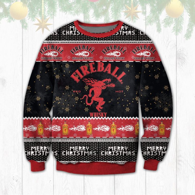 Fireball Cinnamon Whisky sweater