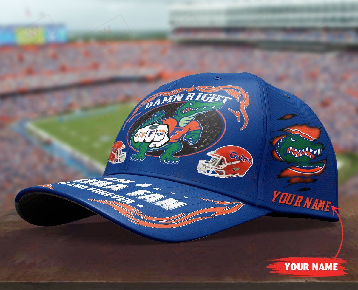 Florida Gators I am a Fan now and forever custom Personalized cap hat 2 Florida Gators I am a Fan now and forever custom Personalized cap hat 3