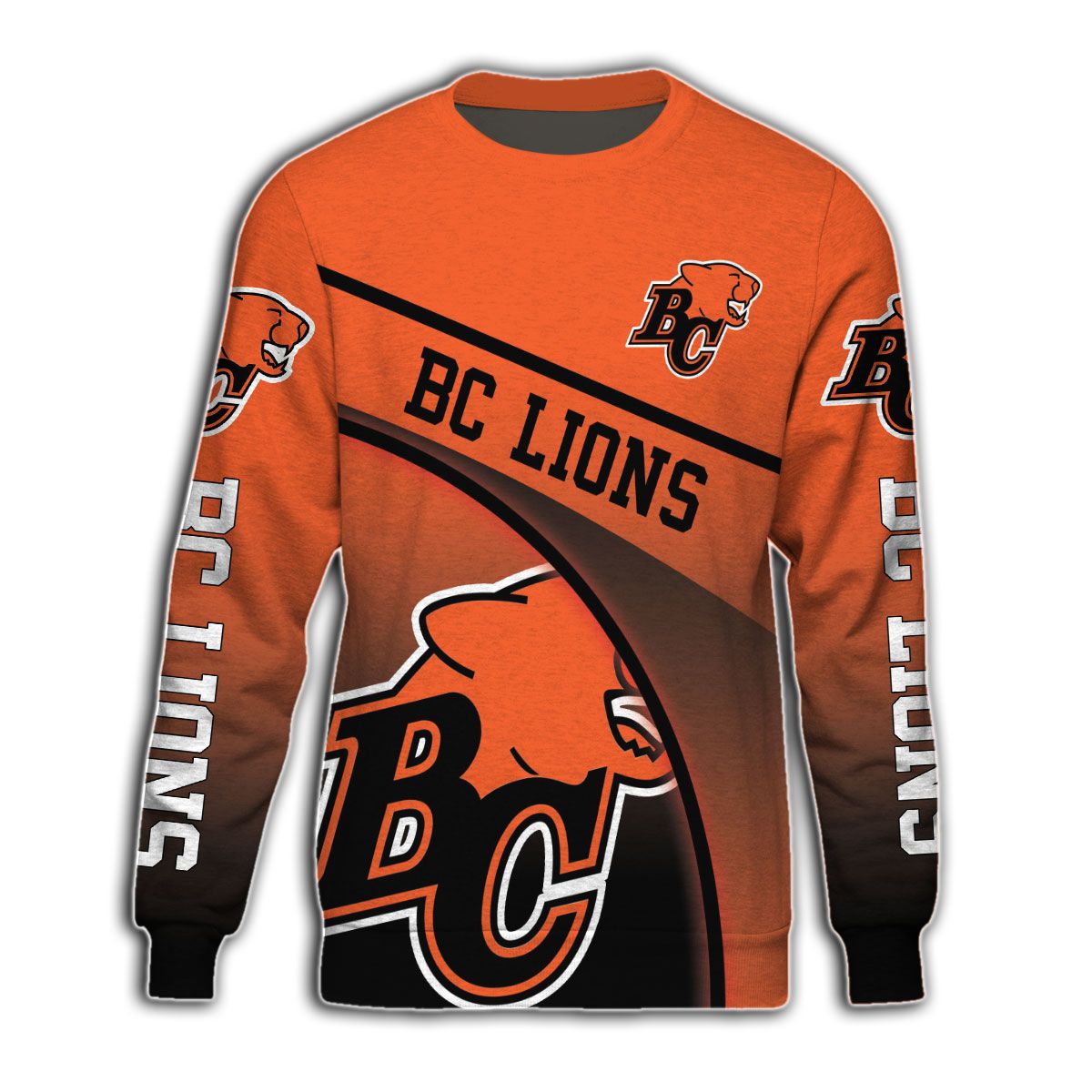 Football Club BC Lions CFL 3d shirt, hoodie 3 Football Club BC Lions CFL 3d shirt, hoodie word3