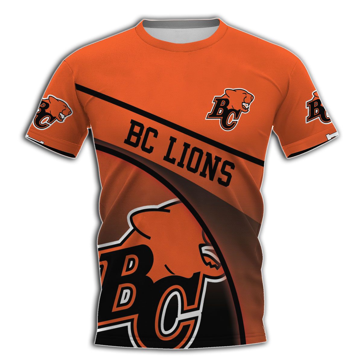 Football Club BC Lions CFL 3d shirt, hoodie 2 Football Club BC Lions CFL 3d shirt, hoodie word3
