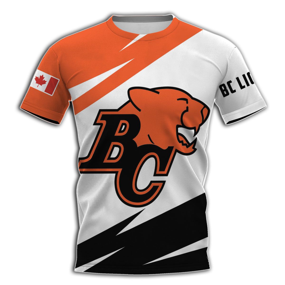 Football Club CFL BC Lions 3d shirt, hoodie 2 Football Club CFL BC Lions 3d shirt, hoodie word1