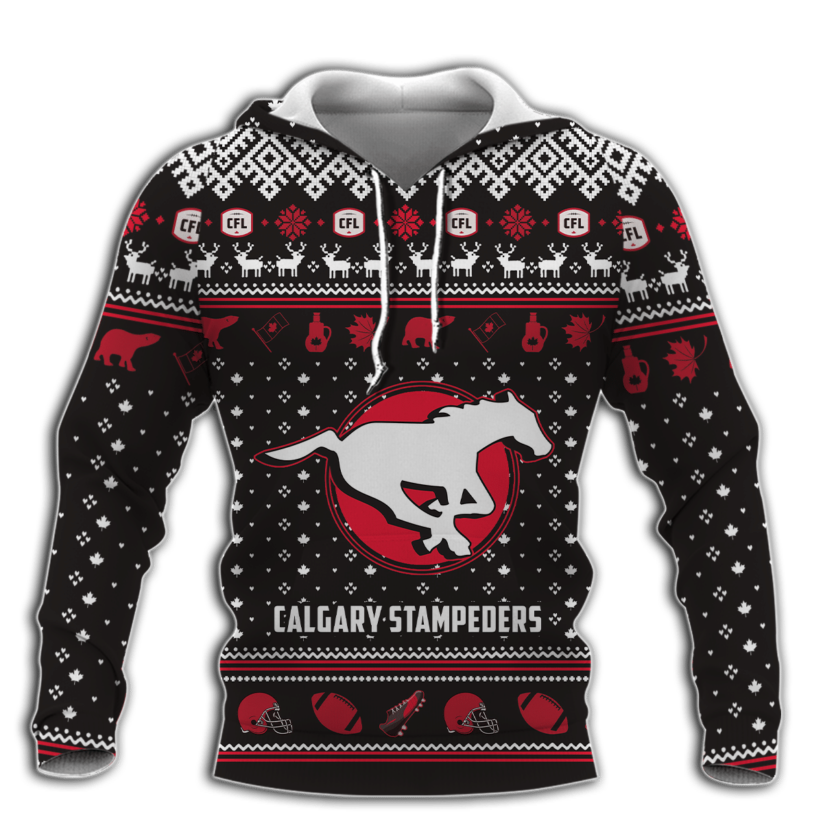Football Club Calgary Stampeders CFL 3d shirt, hoodie word3