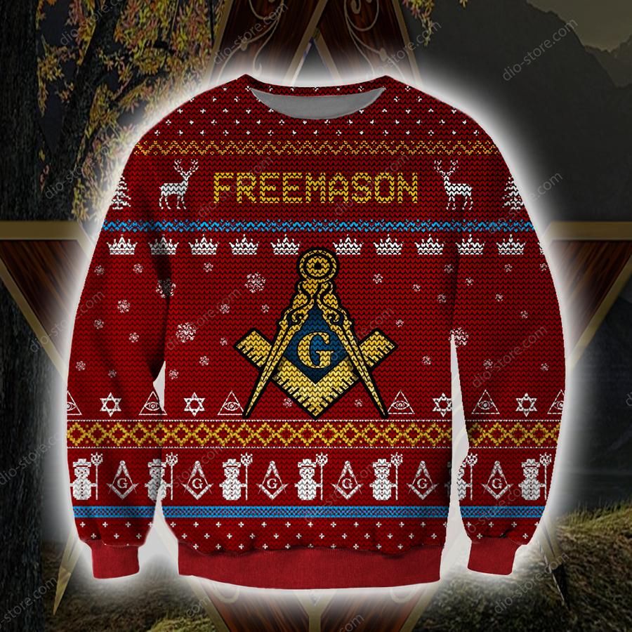 Freemason Knitting Pattern Christmas Sweater