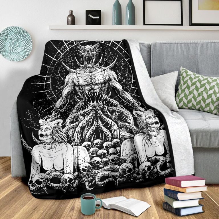 Satan Death Metal and Girl Blanket word3
