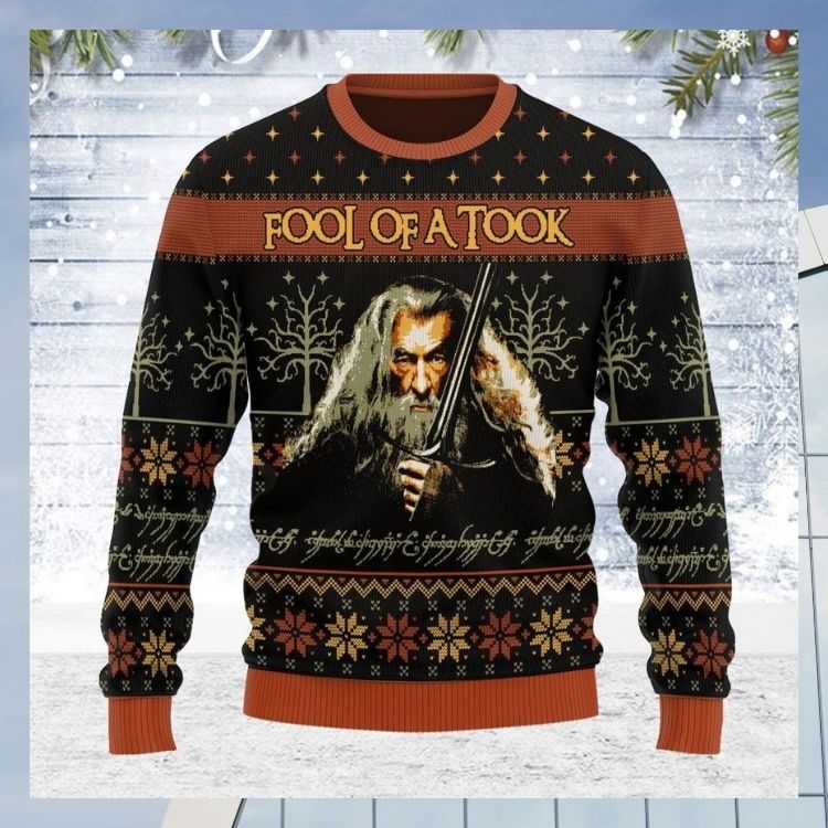 Gandalf Fool Of A Took Christmas Sweater 2