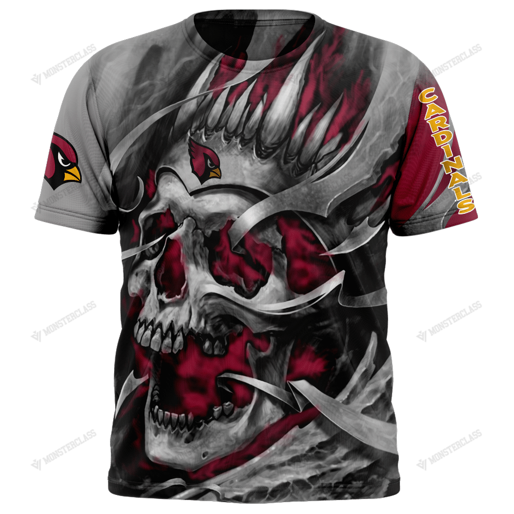 Personalized Arizona Cardinals custom skull jersey hoodie, shirt 3 Personalized Arizona Cardinals custom skull jersey hoodie, shirt word1