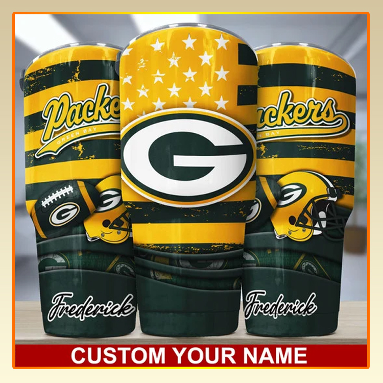 Green Bay Packers Custom Name Tumbler 4 Green Bay Packers Custom Name Tumbler3