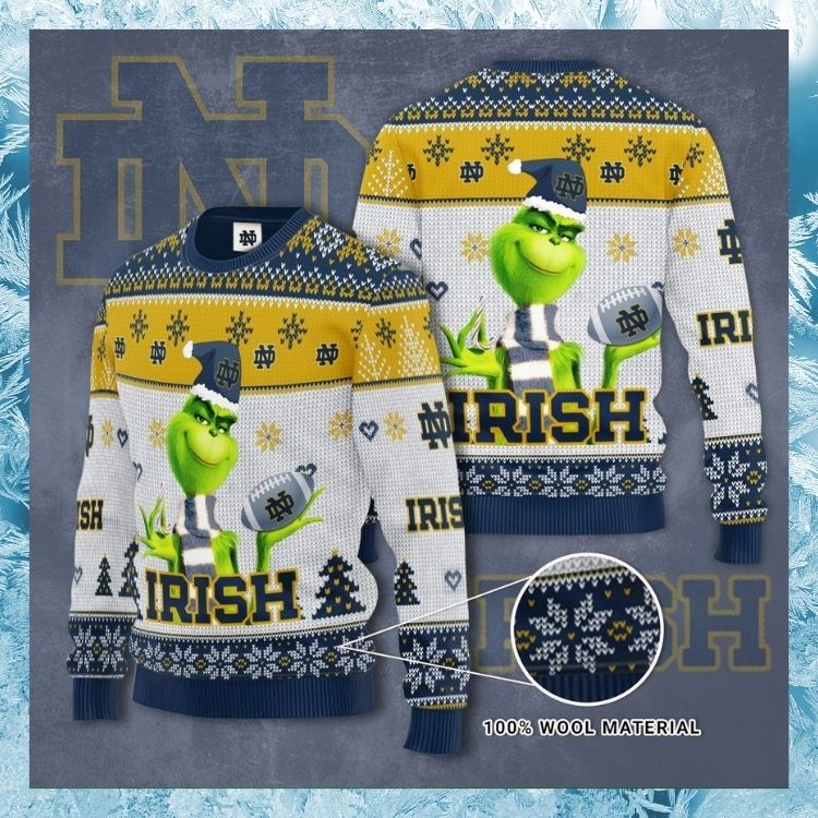 Grich Notre Dame Fighting Irish Christmas Sweater2
