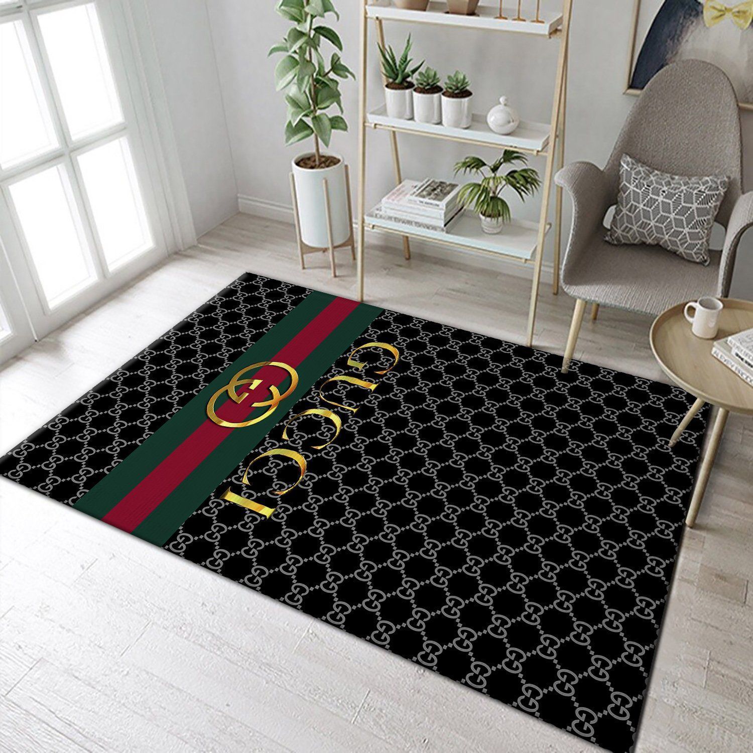 Gucci Gold Rug