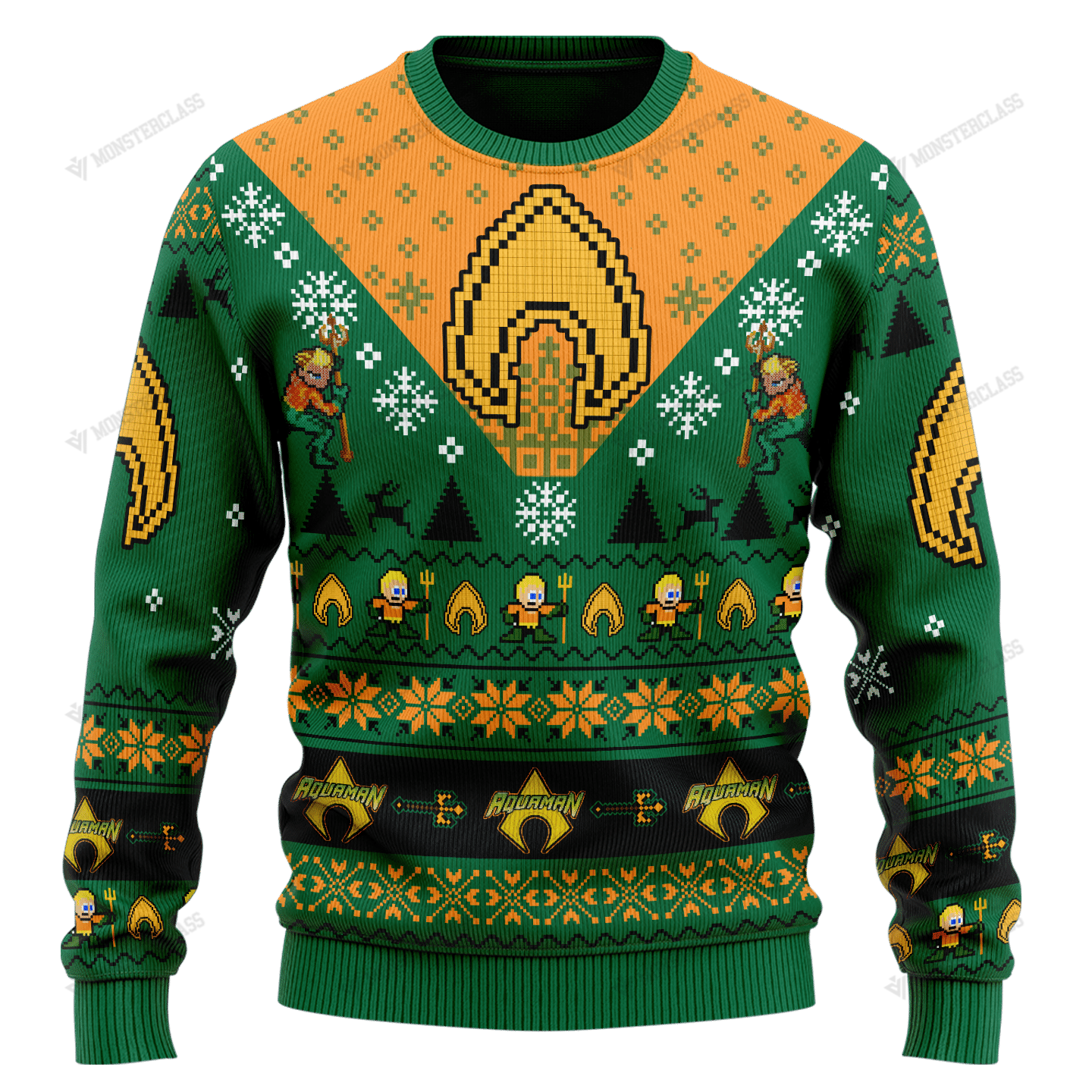 HOT Aquaman Christmas DC Comic sweater, sweatshirt 4 HOT Aquaman Christmas DC Comic sweater sweatshirt 2