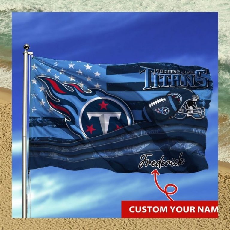 HOT Tennessee Titans Custom Personalized NFL Flag (2) HOT Tennessee Titans custom Personalized NFL flag 2
