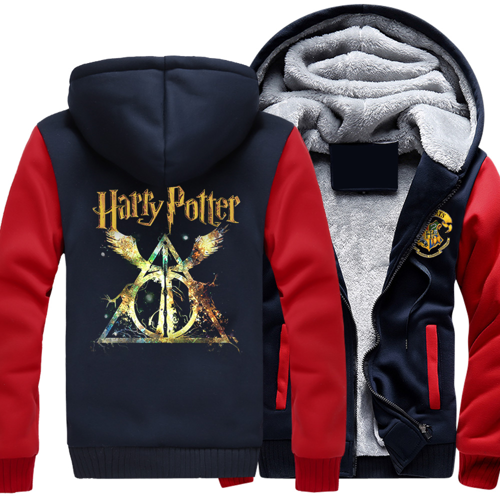 Harry Potter Hogwards 3D Fleece Hoodie 4 Harry Potter Hogwards 3D Fleece Hoodie1