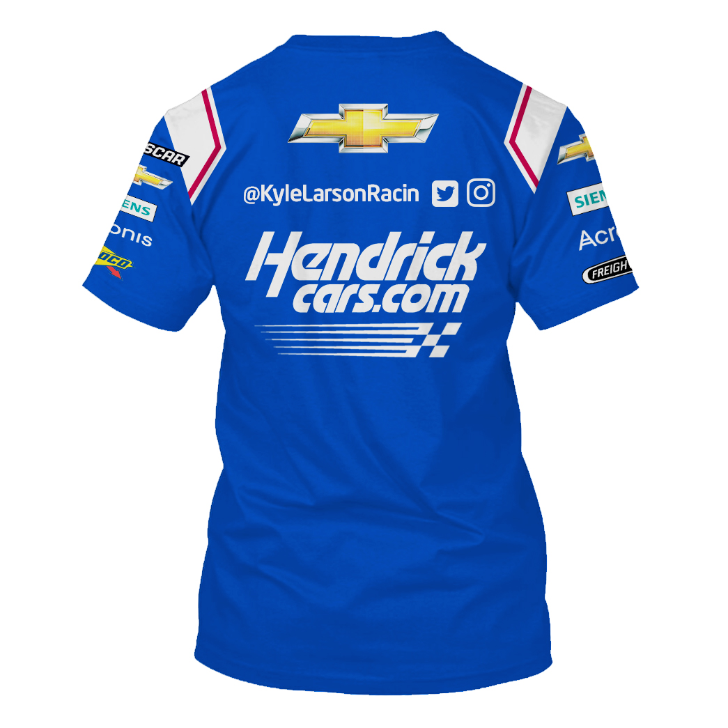 Hendrick cars Kyle Larson Racing 3d shirt hoodie 2