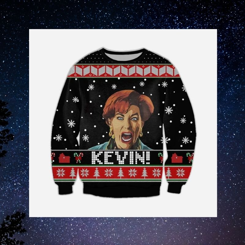 Home Alone Kevin christmas knitted wool sweater 3 Home Alone Kevin christmas sweater 2