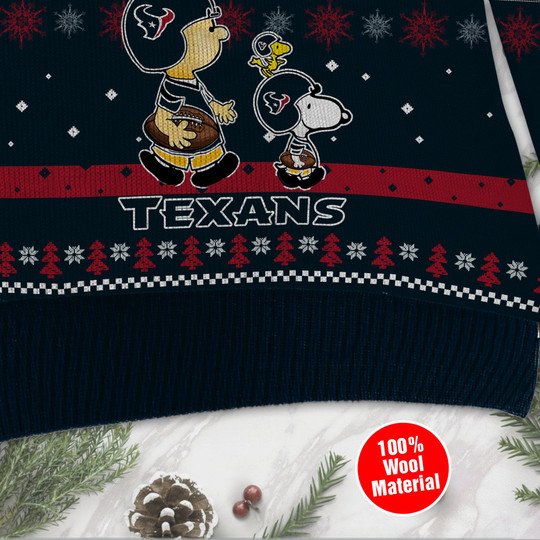Houston Texans Peanuts Snoopy Ugly Sweater 4 Houston Texans Peanuts Snoopy Ugly Sweater3