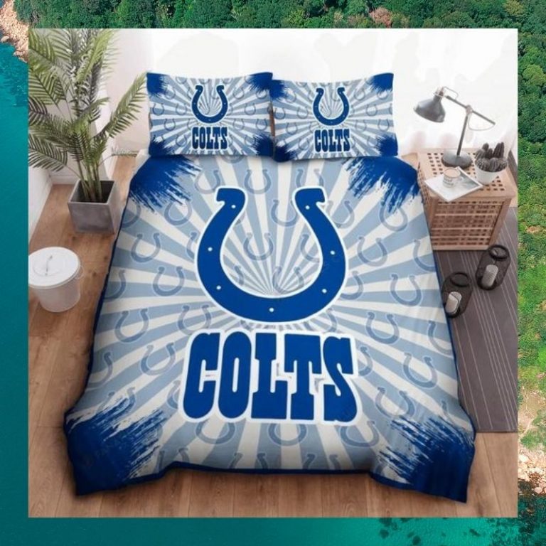 Indianapolis Colts quilt bedding set 1