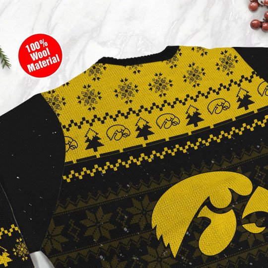 Iowa Hawkeyes Snoopy Ugly Sweater 3 Iowa Hawkeyes Snoopy Ugly Sweater4
