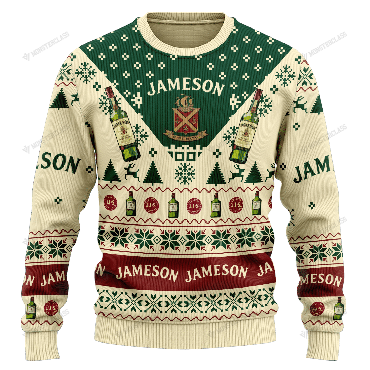 Jameson Irish Whiskey Christmas Sweater 34 Jameson Irish Whiskey Christmas Sweater 1