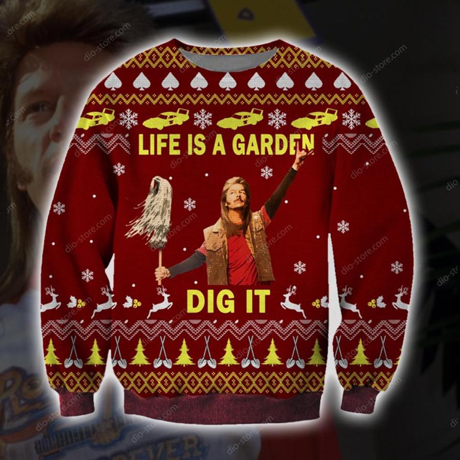 Joe Dirt Knitting Pattern Christmas Sweater