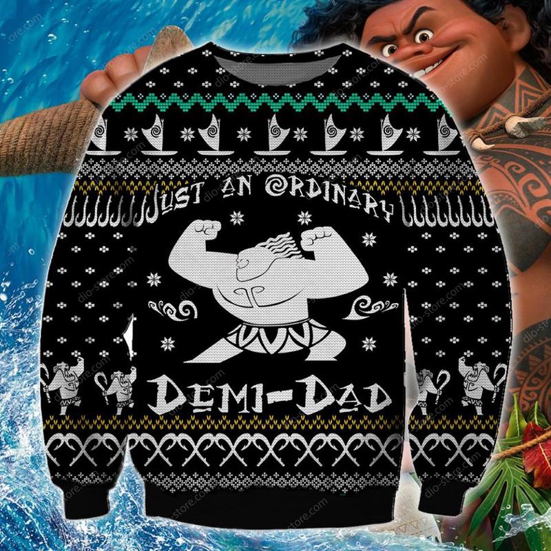 Just an ordinary Demi Dad christmas sweater 1
