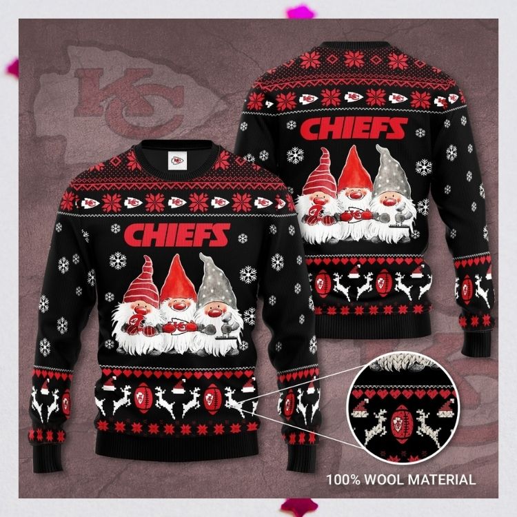 Kansas City Chiefs Christmas Sweater1
