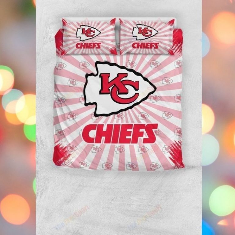 Kansas City Chiefs quilt bedding set 1