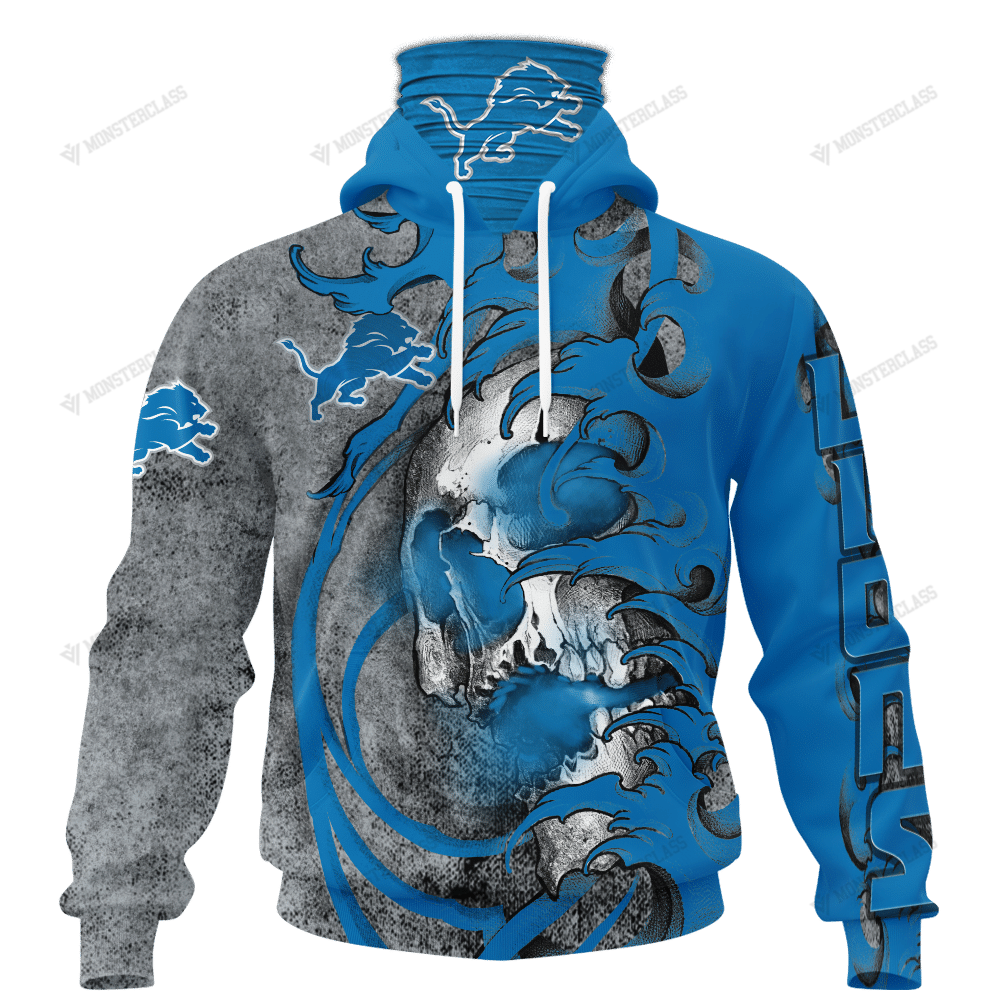 Personalized Detroit Lions Japanese Style Skull custom jersey 3d shirt, hoodie 13