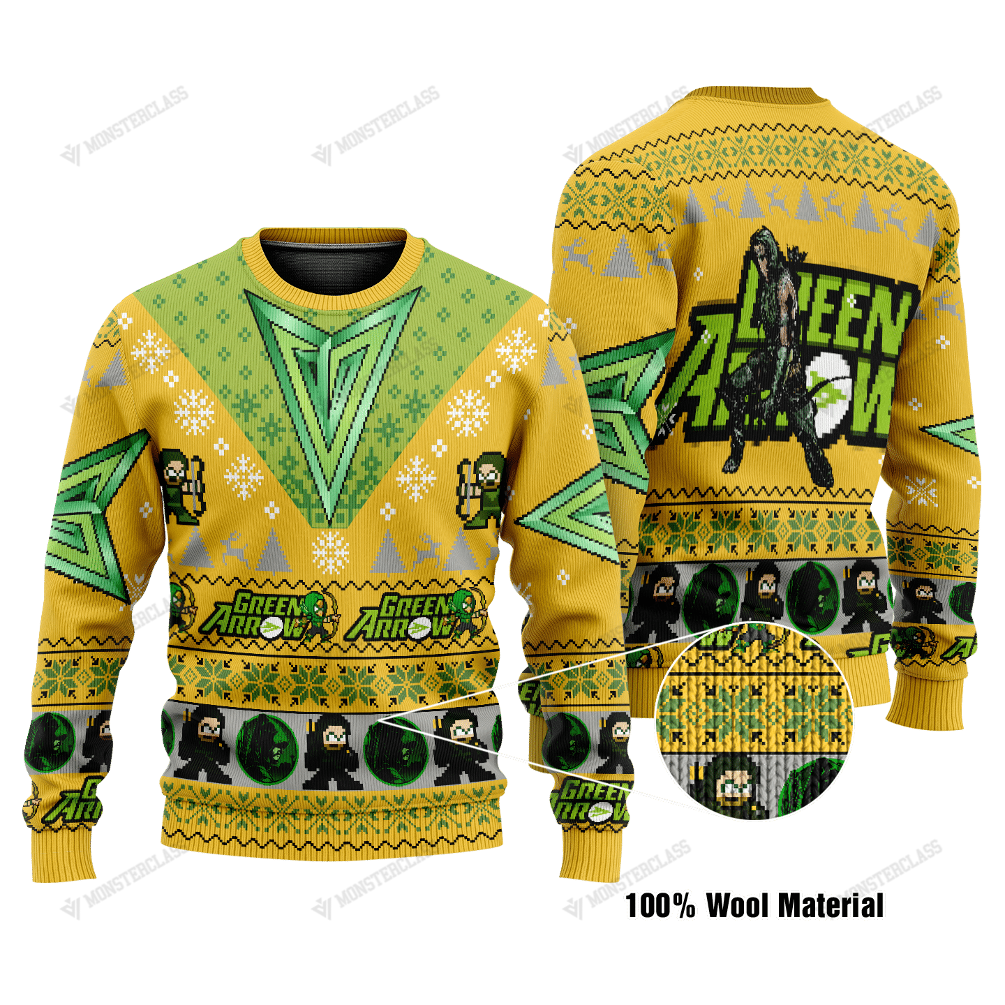 LIMITED Christmas Green Arrow DC Comic sweater, sweatshirt 5 LIMITED Christmas Green Arrow DC Comic sweater sweatshirt 1