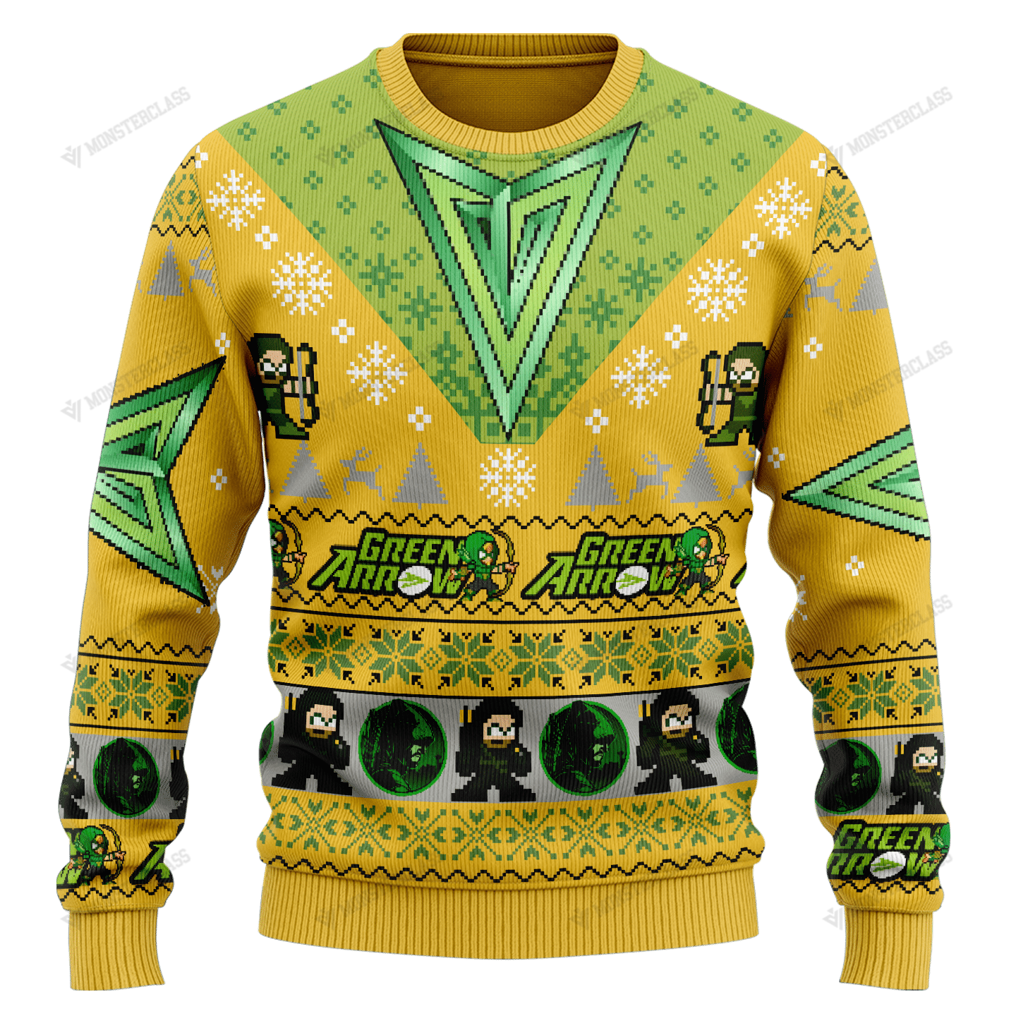 LIMITED Christmas Green Arrow DC Comic sweater, sweatshirt 4 LIMITED Christmas Green Arrow DC Comic sweater sweatshirt 2
