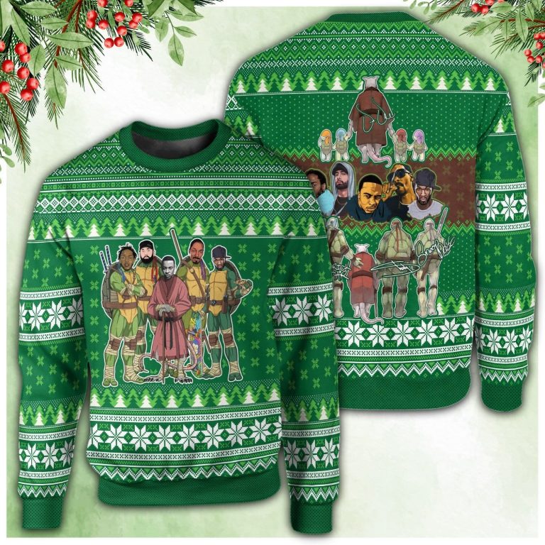 Legend The Rapper Ninja Turtles Sweater, Sweatshirt 1 Legend The Rapper Ninja Turtles sweater sweatshirt 1