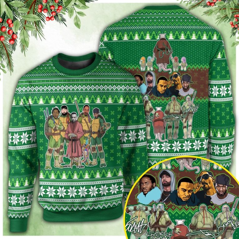 Legend The Rapper Ninja Turtles Sweater, Sweatshirt Legend The Rapper Ninja Turtles sweater sweatshirt