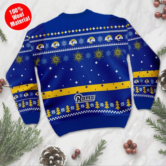 Los Angeles Rams Peanuts Snoopy Ugly Sweater1