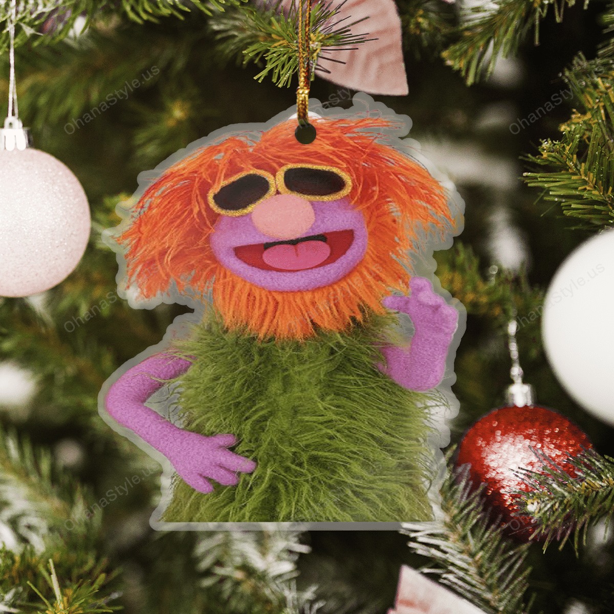 Mahna Mahna The Muppet hanging ornament 3
