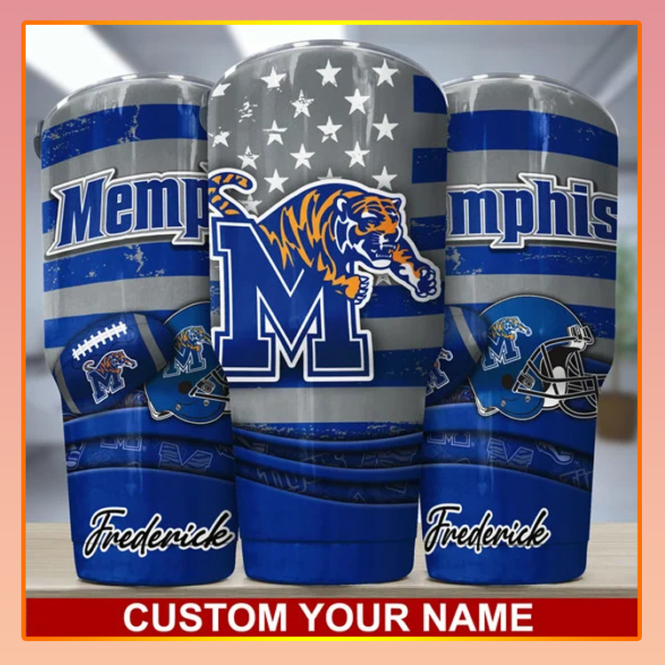 Memphis Tigers Custom Name Tumbler 4 Memphis Tigers Custom Name Tumbler2