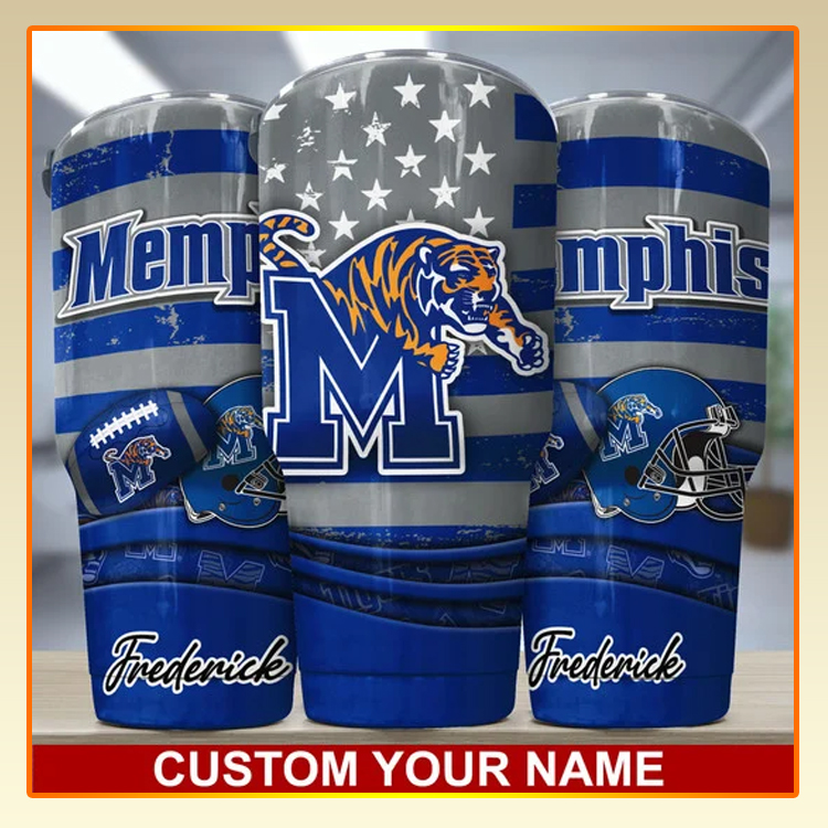Memphis Tigers Custom Name Tumbler 3 Memphis Tigers Custom Name Tumbler3