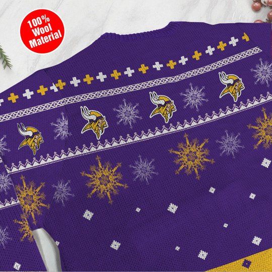 Minnesota Vikings Peanuts Snoopy Ugly Sweater 3 Minnesota Vikings Peanuts Snoopy Ugly Sweater4