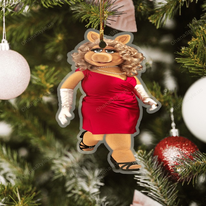 Miss Piggy The Muppet Show hanging ornament 4