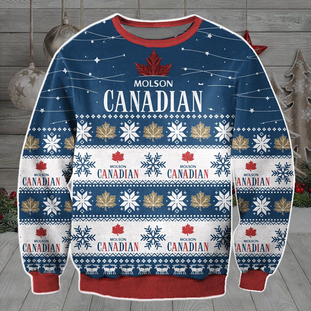 NEW Molson Canadian sweatshirt sweater 1