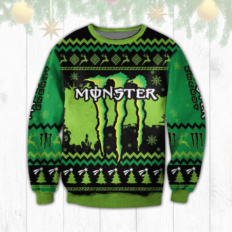 Monster Energy Ugly Sweater