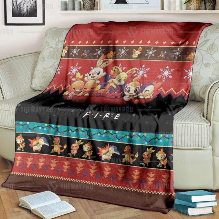 NEW Fire Pokemon blanket 1