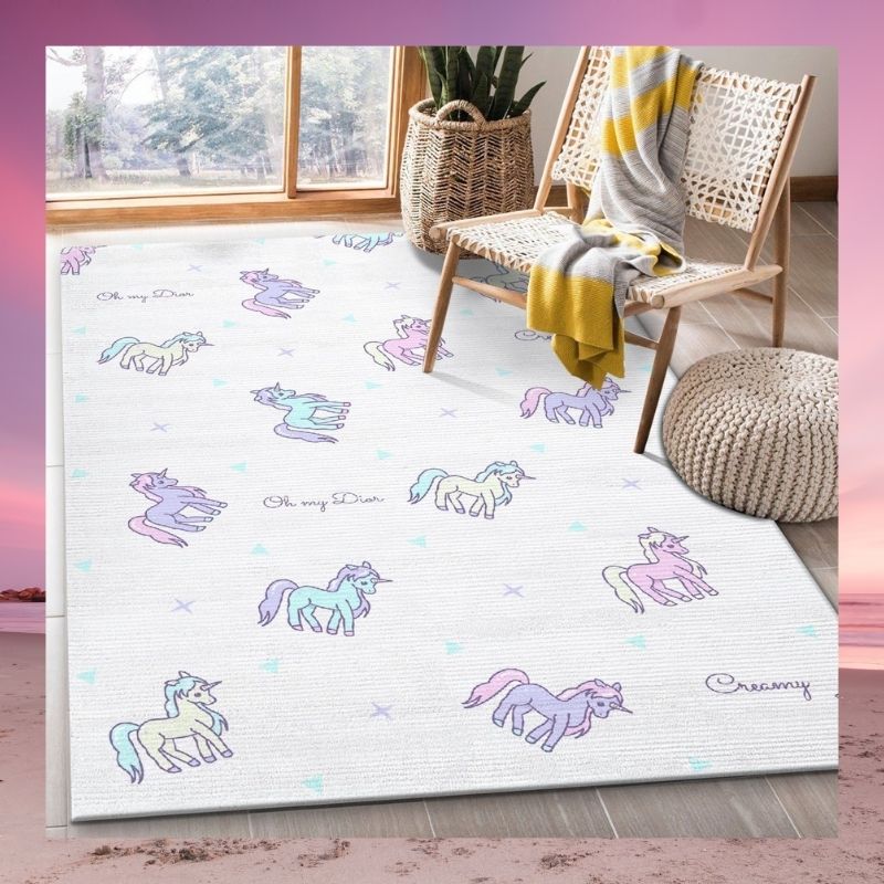 NEW Unicorn Oh my Dior carpet rug 2 NEW Unicorn Oh my Dior carpet rug 1