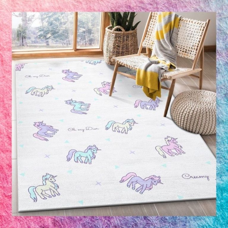 NEW Unicorn Oh My Dior Carpet Rug (2) NEW Unicorn Oh my Dior carpet rug 2