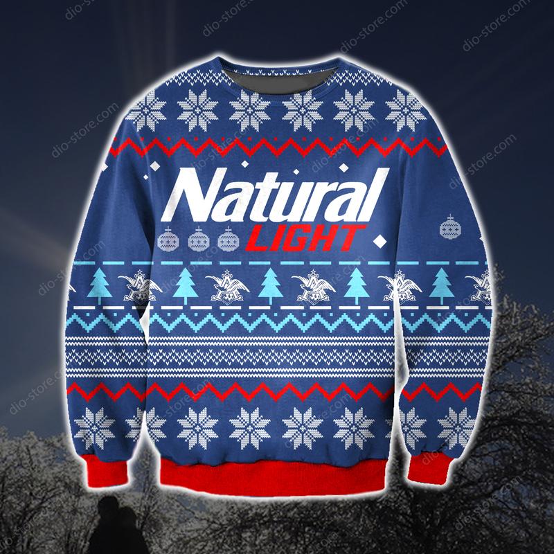 Natural light christmas sweater 1