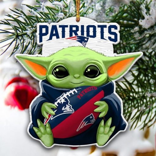 New England Patriots Baby Yoda Christmas Tree Ornament 3 New England Patriots Baby Yoda Christmas Tree Ornament word1