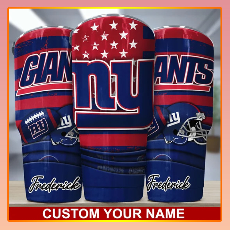 New York Giants Custom Name Tumbler 4 New York Giants Custom Name Tumbler2