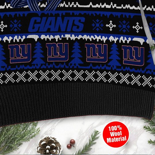 New York Giants Jack Skellington Ugly Sweater 4 New York Giants Jack Skellington Ugly Sweater3