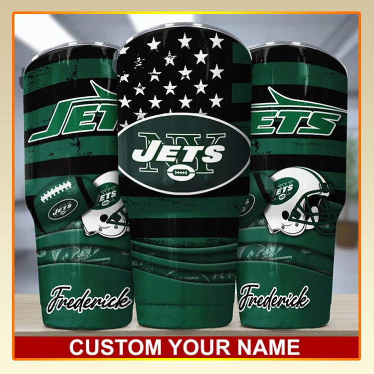 New York Jets Custom Name Tumbler 3 New York Jets Custom Name Tumbler3