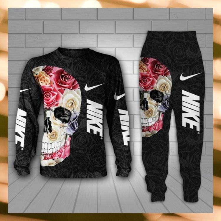 Nice Skull Rose Sweater, SweatPants 3 Nice Skull Rose Sweater SweatPants2