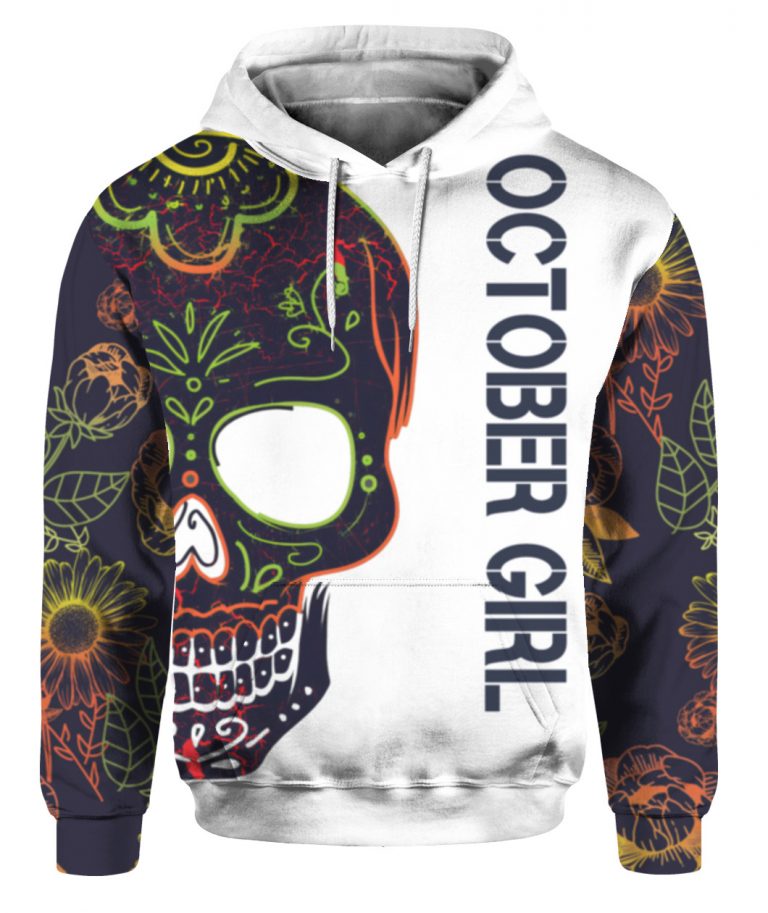 October girl with tatoo pretty eyes and thick thighs 3d shirt hoodie 1